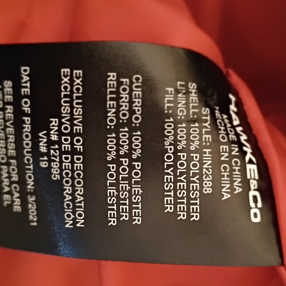 Hawke & Co Quilted Dark Brown Men's Vest Size M - Picture 5 of 9